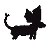 NYX silhouette at native size